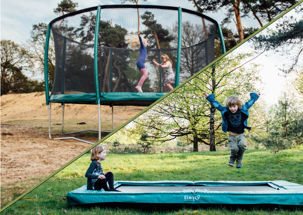 In-ground trampoline or above-ground trampoline: what’s the best choice for your garden?