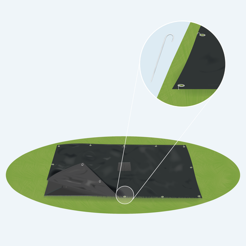 UltraFlat Trampoline Cover