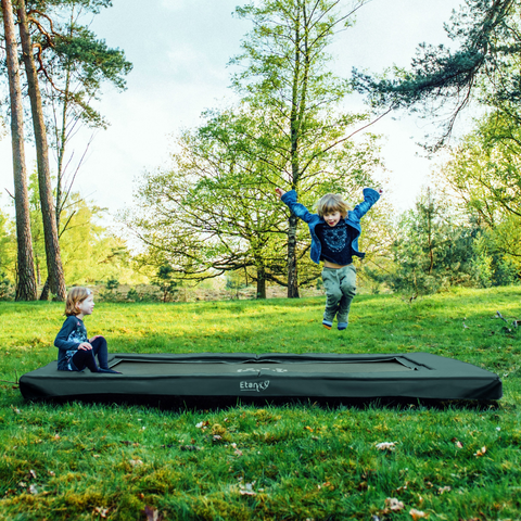 Premium In-ground Trampoline Rectangular
