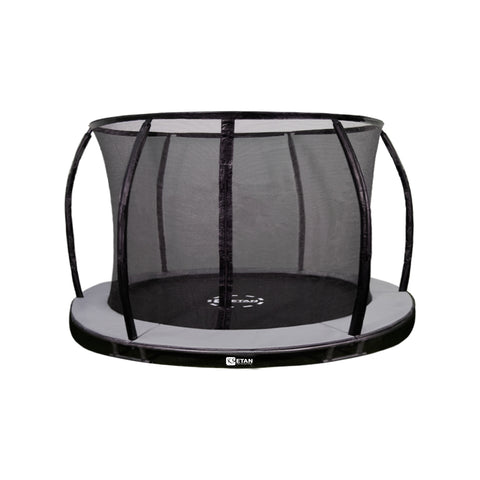Sky-Flyer Bodentrampolin Rund