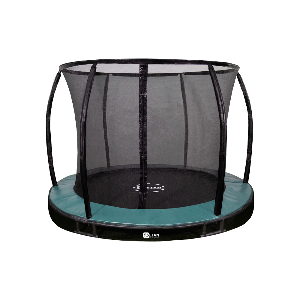 smog Voor u geluid Inground trampoline met net kopen | Etan Trampolines