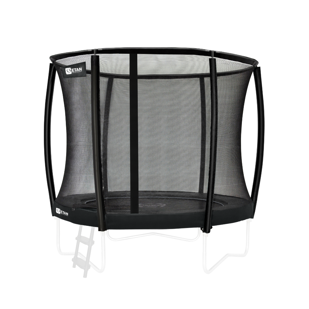 verkeer Origineel soep Veiligheidsnet trampoline 244 cm zwart kopen? | Etan Trampolines