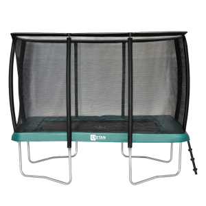 Etan Premium Gold combi trampoline rectangular 281 x 201 cm / 0965ft green