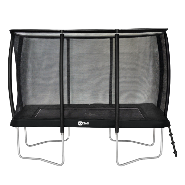 Etan Premium Gold combi trampoline rectangular safety net 310 x 275 cm / 1259ft black
