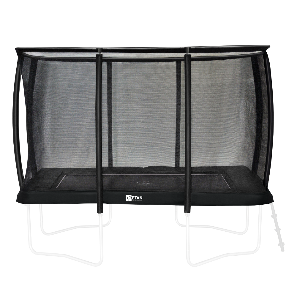 Vouwen Interesseren bolvormig Veiligheidsnet trampoline 380 x 275 zwart kopen? | Etan Trampolines