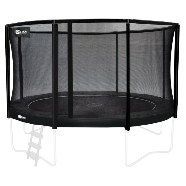 Etan Premium Gold combi trampoline safety net 366 cm / 12ft black