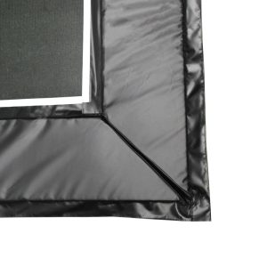 Etan UltraFlat trampoline rectangular protection cover black