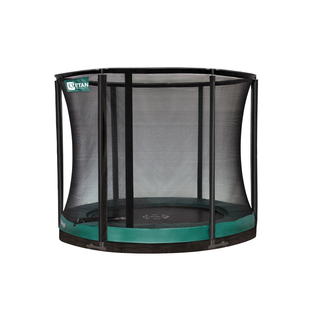 Dwaal leiderschap microscoop Premium Inground trampoline met net 244 cm kopen? | Etan Trampolines