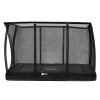 Etan Premium Gold combi inground trampoline rectangular safety net 380 x 275 cm / 1259ft black