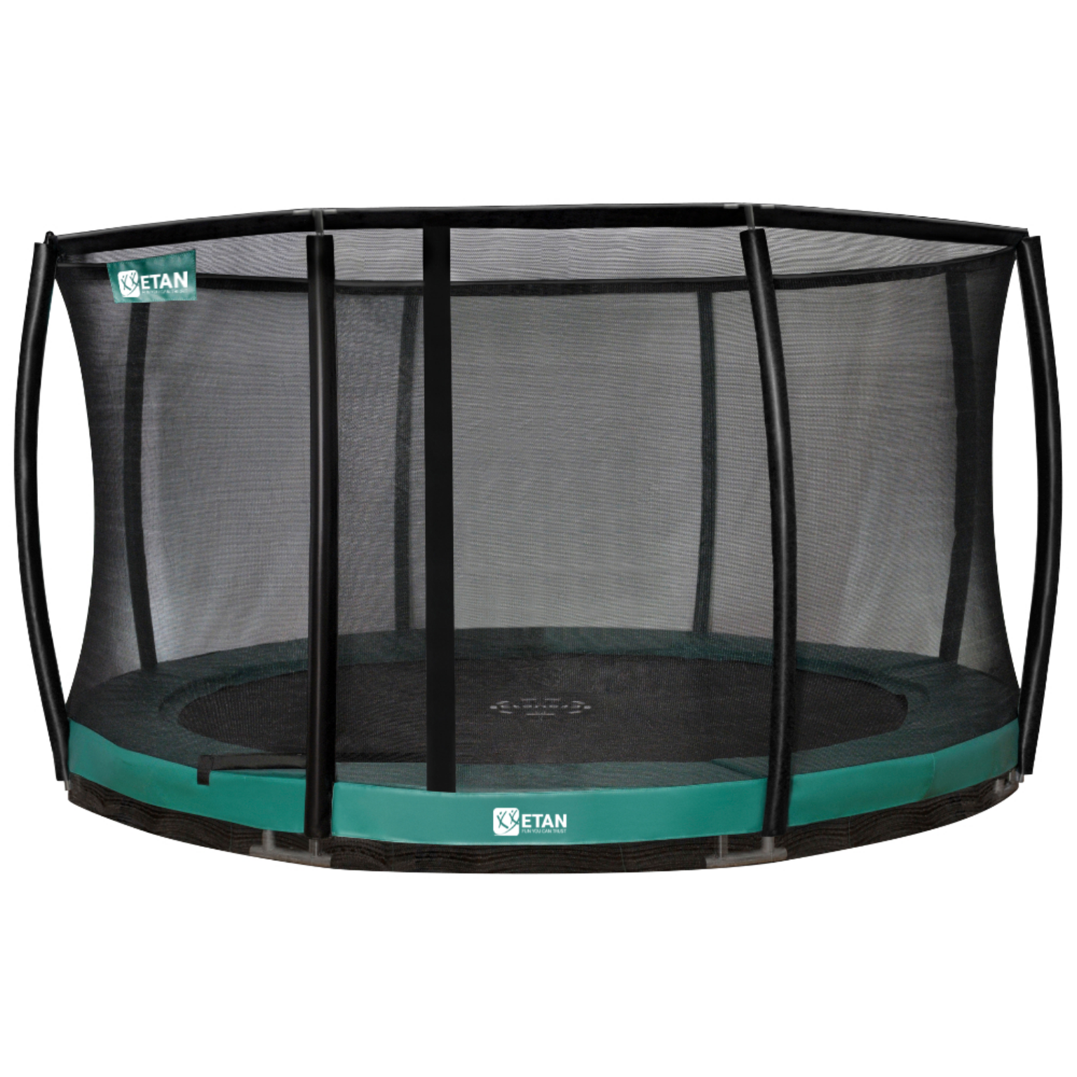 Inground trampoline met net kopen? Etan Trampolines