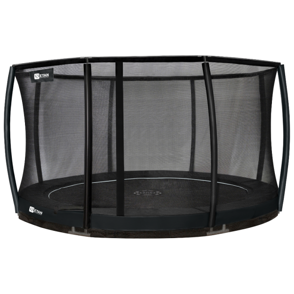 Etan Premium Gold combi inground trampoline safety net 427 cm / 14ft black