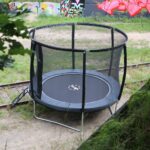 Etan Premium trampoline with safety net 305 cm / 10ft grey